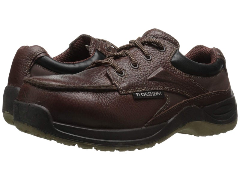 Florsheim فلورشايم وورك رامبلر كريك حذاء عمل رجالي بقبعة مركبة بني - 6 متوسط - Image 2